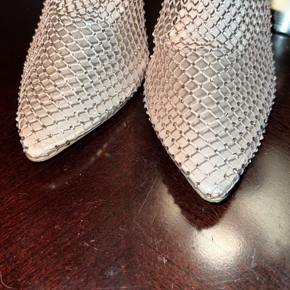 Sexy Crystal mesh booty heels, size 10. - Picture 8 of 8